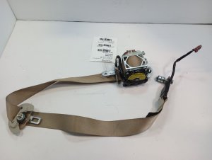 2015-2019 Subaru Outback Tan Seat Belt Assembly with Retractor and Pretensioner - Front, Right (Passenger) (Used OEM)