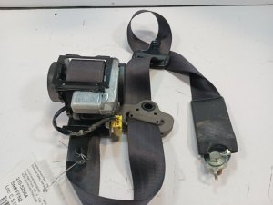 2009-2015 Honda Pilot Gray Seat Belt Assembly with Retractor and Pretensioner - Front, Right (Passenger) (Used OEM)