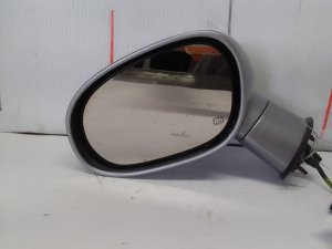 2015-2019 Dodge Challenger Silver Power Door/Side View Mirror - Left (Driver) (Used OEM)
