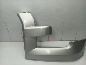 2015-2017 Ford F-150 Silver Headlight Filler Panel with Wheel Lip Moulding - Left (Driver) (Used OEM)