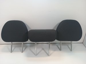 2014-2020 Nissan Rogue Black Second Row Headrest Set - Left (Driver) (Used OEM)