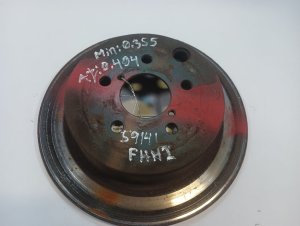 2013-2015 Subaru XV Crosstrek Disc Brake Rotor - Rear (Used OEM)