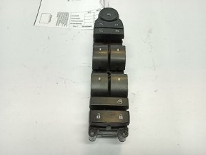 2007-2014 GMC Yukon Black Master Power Window and Door Lock Switch with Power Folding Mirrors - Left (Driver) (Used OEM)