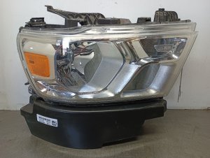 2019-2024 Ram 1500 Chrome Bezel Headlight Assembly - Right (Passenger) (Used OEM)