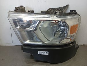 2019-2024 Ram 1500 Chrome Bezel Headlight Assembly - Left (Driver) (Used OEM)