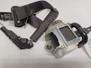 2015-2016 GMC Yukon XL Gray Seat Belt Assembly with Retractor and Pretensioner - Front, Left (Driver) (Used OEM)