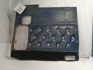 1993-2005 Kenworth T800 Blue Manual Window Manual Lock Door Interior Trim Panel - Front, Right (Passenger) (Used OEM)