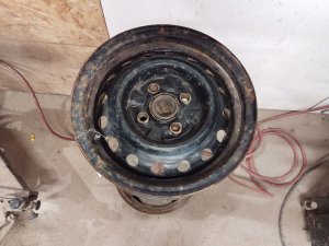 1995-1998 Nissan 200SX Black Wheel (Used OEM)