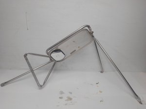 1992-1994 Chevrolet Suburban 2500 Silver Side/Door Mirror - Left (Driver) (Used OEM)