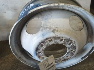 1991-1995 GMC C3500 White 19.5-Inch 10-Stud Steel Wheel (Used OEM)