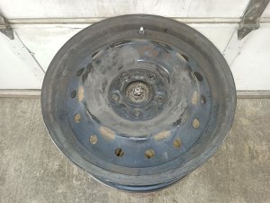 2008-2011 Honda Civic Black 16x6.5 15-Hole Steel Wheel (Used OEM)
