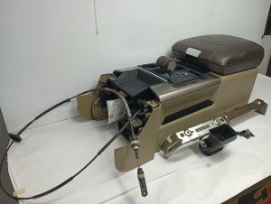 2011-2012 Ram 1500 Tan Floor Shifter Console Panel (Used OEM)