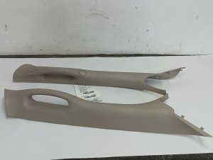 2002-2008 Dodge Ram 1500 Tan A-Pillar Trim Panel Pair - Left (Driver) (Used OEM)