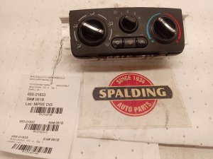 2005-2006 Pontiac Pursuit Black Manual Temperature Control with Heated Seats (Used OEM)