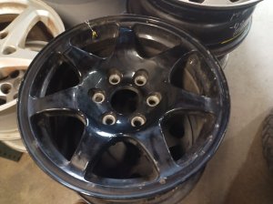 2021-2024 GMC Yukon Silver 17x7 7-Spoke Aluminum Spare Wheel (Used OEM)