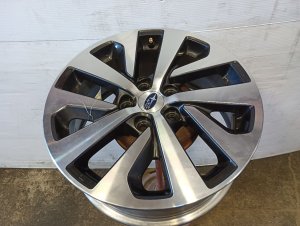 2020-2025 Subaru Outback 17x7 5-Spoke Machined Charcoal Alloy Wheel (Used OEM)