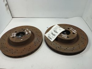 2007-2013 Mercedes-Benz S500 Drilled Disc Brake Kit - Front (Used OEM)