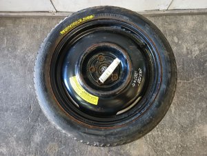 1993-2000 Subaru Impreza Black 16x4 Compact Spare Wheel (Used OEM)