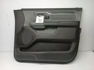 2019-2025 Ram 3500 Gray Door Interior Trim Panel - Front, Right (Passenger) (Used OEM)