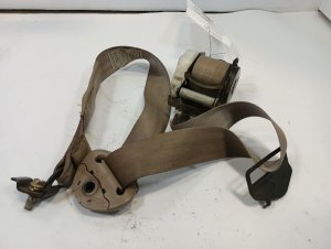1989-1995 Toyota Pickup Tan Seat Belt Assembly - Front, Right (Passenger) (Used OEM)