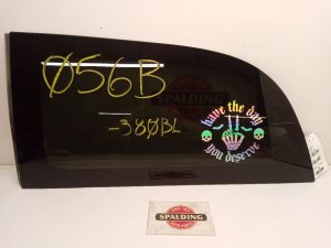 2008-2016 Chrysler Town &amp; Country 4-Door Quarter Glass - Left (Driver) (Used OEM)