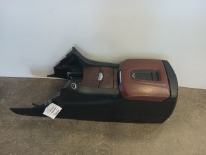 2015-2020 GMC Yukon Black Front Console Panel for Column Shift (Used OEM)