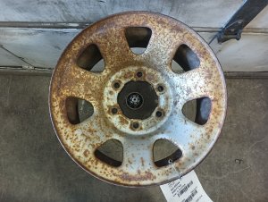1995-2000 Toyota Tacoma Silver 15x6 5-Spoke 6-Lug Steel Wheel (Used OEM)