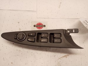 2011-2015 Hyundai Sonata Black Master Power Window and Door Lock Switch - Left (Driver) (Used OEM)