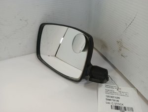 1994-1999 Nissan Van Black Manual Door/Side View Mirror - Right (Passenger) (Used OEM)
