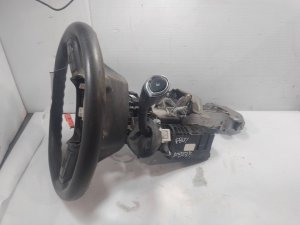 2021-2025 Ford F-150 Black Tilt and Telescoping Steering Column with Cruise and Radio Controls (Used OEM)