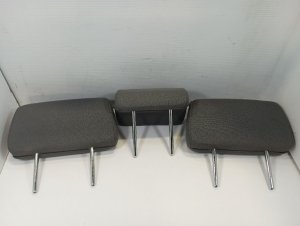 2005-2011 Toyota Tacoma Gray Rear Seat Headrest Set (Used OEM)
