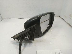 2017 Nissan Rogue Black Power Heated Door/Side View Mirror - Right (Passenger) (Used OEM)