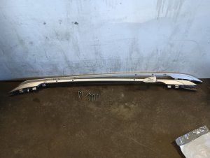 2014-2020 Nissan Rogue Silver Roof Side Rail Luggage Rack Assembly (Used OEM)