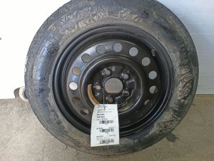 2002-2025 Nissan Altima Black 16x4 Steel Compact Spare Wheel with Tire (Used OEM)