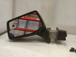 2019-2025 Chevrolet Silverado 1500 Chrome Power Heated Door/Side View Mirror - Left (Driver) (Used OEM)