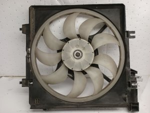 2014-2018 Subaru Forester Radiator and Condenser Fan Motor Assembly (Used OEM)