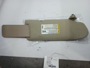 2003-2007 GMC Sierra 2500 HD Gray Sun Visor - Left (Driver) (Used OEM)