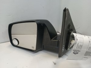 2007-2012 Toyota Tundra Black Power Door/Side View Mirror - Left (Driver) (Used OEM)