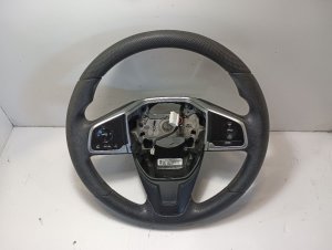 2016-2021 Honda Civic Black Urethane Steering Wheel with Controls (Used OEM)