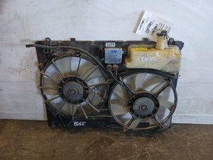 2007-2010 Toyota Sienna Dual A/C Condenser Fan Motor Shroud Assembly (Used OEM)