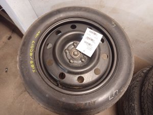 2007-2014 Ford Edge Black 17x4.5 Steel Compact Spare Wheel (Used OEM)