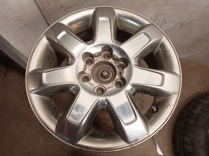 2013-2014 Ford F-150 Chrome 18x7.5 Chrome Clad Alloy Wheel (Used OEM)