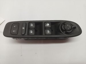 2017-2021 Jeep Compass Black Master Power Window and Door Lock Switch - Left (Driver) (Used OEM)