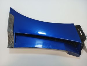 2015-2021 Subaru WRX STI Blue Front Fender Molding - Right (Passenger) (Used OEM)