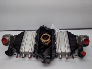 2016-2019 Cadillac CT6 Engine Mounted Intercooler - Left (Driver) (Used OEM)