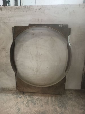 1993-2020 Kenworth T800 Plastic Radiator Fan Shroud (Used OEM)