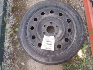2009-2017 Chevrolet Traverse Black 17x4.5 12-Hole Steel Compact Spare Wheel (Used OEM)