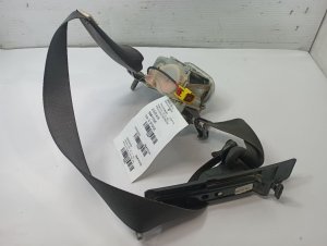 2009-2014 Ford F-150 Black Seat Belt Assembly with Pretensioner - Front, Left (Driver) (Used OEM)