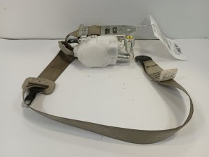 2010-2013 Toyota Prius Gray Seat Belt Assembly with Pretensioner - Front, Left (Driver) (Used OEM)