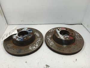 2014-2016 BMW 328i GT xDrive Drilled Disc Brake Kit - Front (Used OEM)